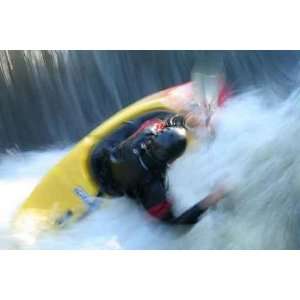  Kayak En Action   Peel and Stick Wall Decal by Wallmonkeys 