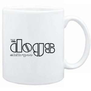 Mug White  THE DOGS Shih poo / THE DOORS TRIBUTE  Dogs  
