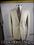 Rare VTG 1940s bespoke Alexandre Harris Tweed Herringbone sportcoat 42 