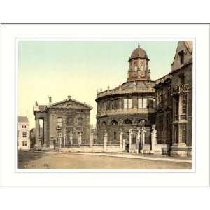  Sheldonian Theatre Oxford England, c. 1890s, (M) Library 