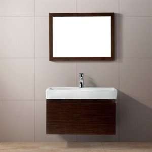 Vigo 30 inch Agalia Single Bathroom Vanity with Mirror 