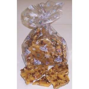 Scotts Cakes Pecan Brittle 1 Pound Snowoman Bag  Grocery 