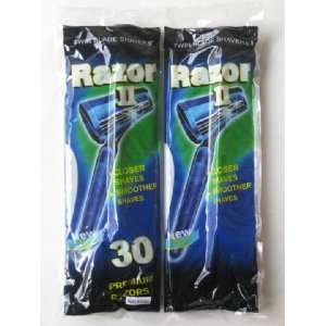  30PCS RAZORS CLOSER SHAVES,SMOOTHER SHAVES