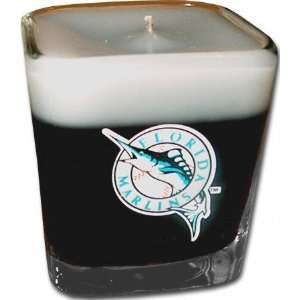  Florida Marlins Small Square Candle