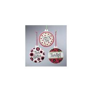   of 12 Tween Christmas Text Message Addict Porcelain Or
