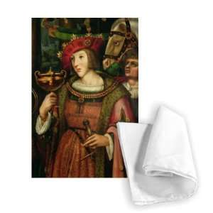  Charles Vth (1500 1558) of Spain (oil on   Tea Towel 100 