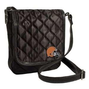  Littlearth Cleveland Browns Quilted Purse Sports 