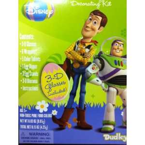  Toy Story 3d Egg Decorating Kit with 3d Glasses Toys 