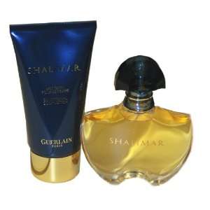 SHALIMAR Perfume. 2 PC. GIFT SET ( EAU DE PARFUM SPRAY 1.7 oz 