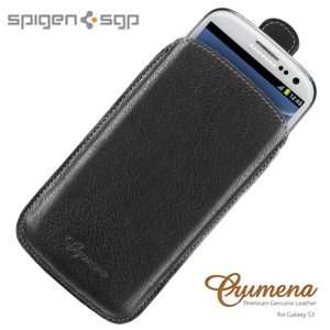  SPIGEN SGP Leather Pouch Crumena for Samsung Galaxy SIII 