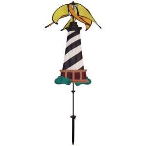   Hatteras Lighthouse Spinner Top Ground Spinner Patio, Lawn & Garden