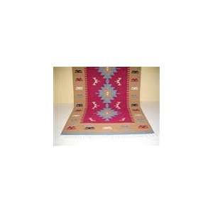 Cotton Durry (Pink/Cream) 4x6 ft. 