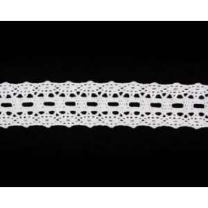    White Cotton Lace Trim By Shine Trim Arts, Crafts & Sewing