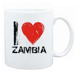  New  I Love Zambia  Mug Country