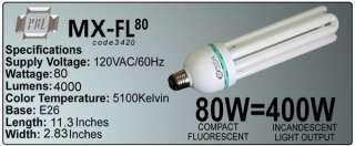 photo 80 watt high output daylight flicker free photo fluorescent 