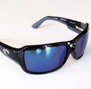 SEE PICS Costa Del Mar Polarized Gallo Sunglasses Black/580 Blue 