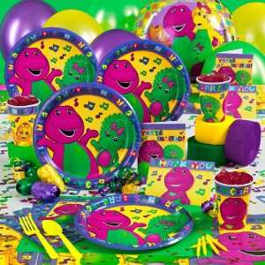 Barney Basic Party Pack for 8 Toys & Games