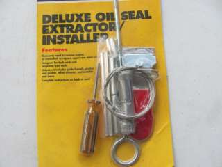 Big A Deluxe Oil Seal Extractor Installer Tool Kit NEW  