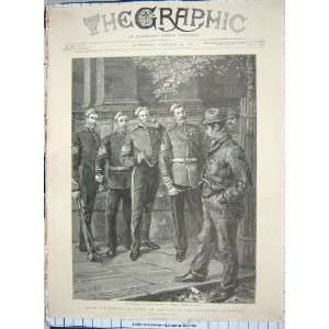  1894 RECRUITING SERGEANTS SOLDIERS TRAFALGAR LONDON