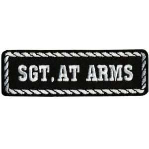  Patch Sgt At Arms Automotive