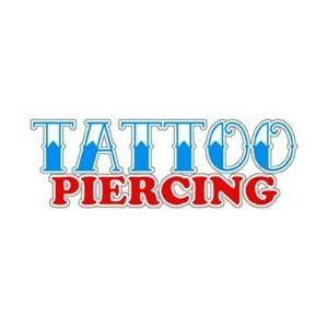  Tattoo Piercing Window Cling 