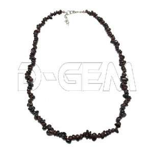   45 cm composed of genuine rough garnet gemstone D Gem Jewelry