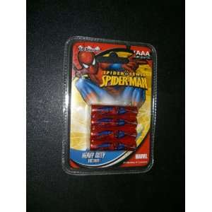  4 AAA Marvel Spider Sense Spider Man Batteries 