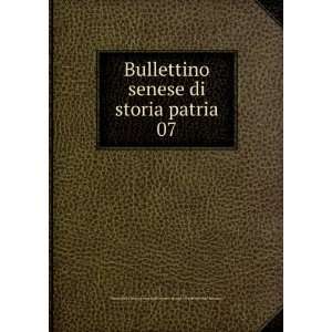  Bullettino senese di storia patria. 07 Accademia degl 