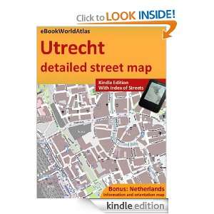 Map of Utrecht (Netherlands) eBookWorldAtlas Team  Kindle 