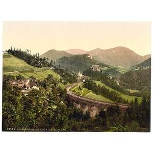  Semmering Railway,Der Jagergraben,Styria,Austro Hungary 