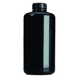 0032 Black Teflon FEP Narrow Mouth Opaque PTFE Bottle with 38mm Black 