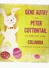 GENE AUTRY Peter Cottontail COLUMBIA 78 + Cute SLEEVE  