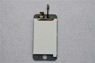 White Repair LCD Digitizer Glass Screen Assembly+Home Button For iPod 