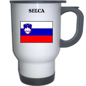  Slovenia   SELCA White Stainless Steel Mug Everything 