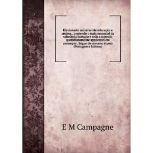   applicavel em assumpto . Segue diccionario etymo (Portuguese Edition