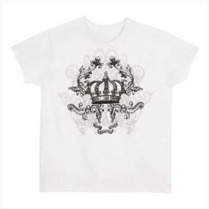 Crown Jewels Glamour T Shirt   Medium   Style 39456
