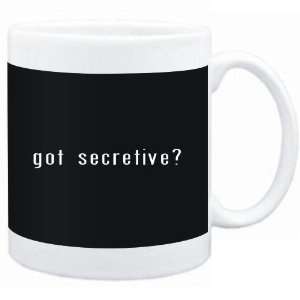  Mug Black  Got secretive?  Adjetives