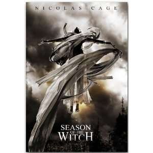Season Of The Witch Poster   SH Promo Flyer   11 X 17 Nicolas Cage 