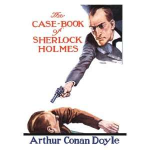  Case Book of Sherlock Holmes (book cover) 12X18 Canvas 