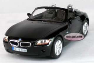 New BMW Z4 Open 132 Alloy Diecast Model Car Black B075d  