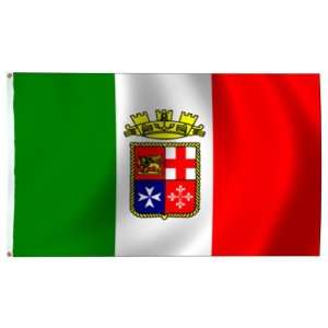  Italian Ensign Flag 2X3 Foot Nylon Patio, Lawn & Garden