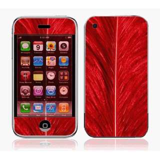 iPhone 2G Skin Decal Sticker  Red Feather~