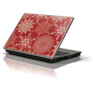  Holiday Flakes on Red skin for Generic 12in Laptop (10.6in 