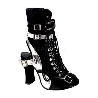 Demonia Crypto 106 300 301 302 315 35 Punk Gothic Boots Womens 4 