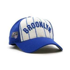  Brooklyn Dodgers Pinstripe Cooperstown Adjustable Cap   Royal/White 