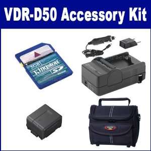 Panasonic VDR D50 Camcorder Accessory Kit includes SDM 130 Charger 