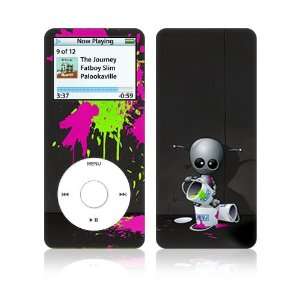   iPod Nano (1st Gen) Decal Vinyl Sticker Skin   Baby Robot Everything