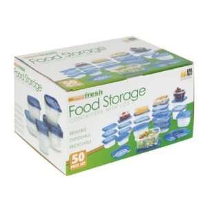  Food Storage Containers with Lids   50 Piece set