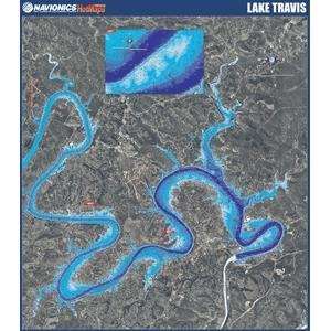  Travis Lake Paper Map