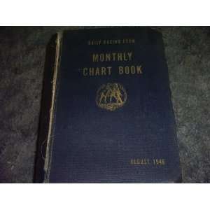   1946 Monthly Chart Book Daily Racing Form DAILY RACING FORM Books